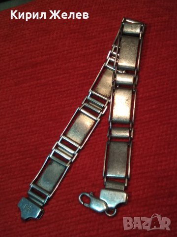 СТИЛНА КЛАСИЧЕСКА ВИНТИДЖ АРТ СРЕБЪРНА ГРИВНА СРЕБРО 925 МАЙСТОРСКА БИЖУТЕРИЙНА ИЗРАБОТКА 39922, снимка 7 - Гривни - 42600288