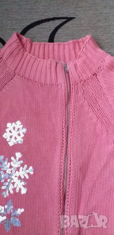 Детска плетена жилетка, размер 6-8, снимка 2 - Детски пуловери и жилетки - 26922757