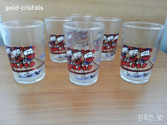  стъклени чаши детски , снимка 4 - Антикварни и старинни предмети - 32737954