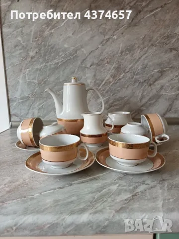 Порцеланов чаен сервиз 