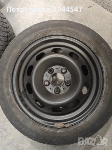 4 стоманени джанти БМВ 3 E46 E90 F30 5x120 7JX16 ET31, снимка 7 - Гуми и джанти - 52063756