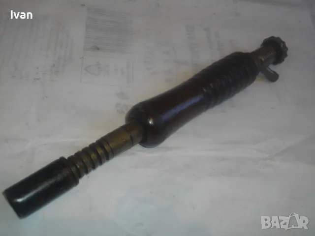 280мм GOK ТУРСКА ПРОФЕСИОНАЛНА ГОРЕЛКА ЗА ГАЗ ПРОПАН-БУТАН СТАРО МАСИВНО КАЧЕСТВО ИЗЦЯЛО БРОНЗ 