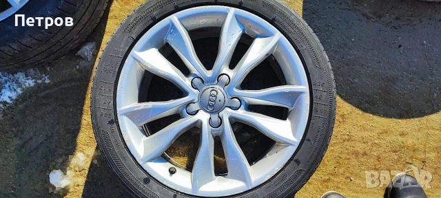 Джанти 17 5x112 с гуми 225 45 17, снимка 5 - Гуми и джанти - 53339829