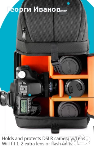 Фотографска раница Neewer , снимка 12 - Чанти, стативи, аксесоари - 50999142