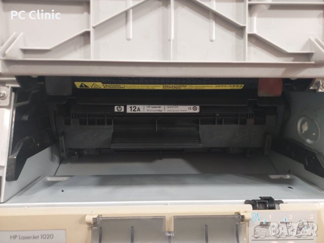 Hp LaserJet 1020 лазерен принтер за офис/дом с 6 месеца гаранция, laser printer, снимка 3 - Принтери, копири, скенери - 43658083