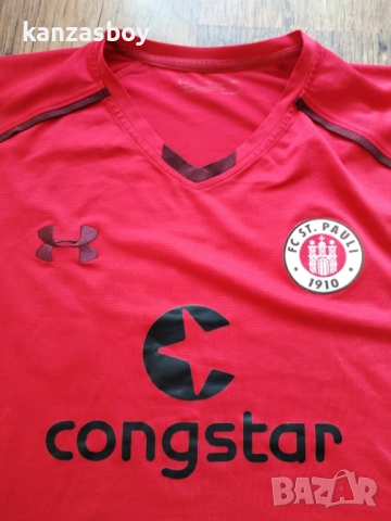 under armour st.pauli 2018-19 - колекционерска футболна тениска 2ХЛ