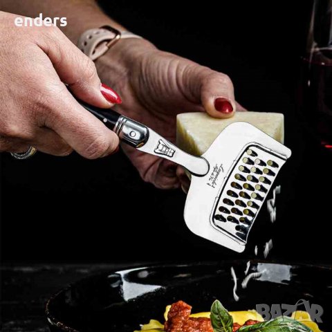 Комплект нож и ренде за сирена Laguiole Style de Vie Premium Black, снимка 3 - Прибори за хранене, готвене и сервиране - 38837271