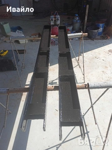 Удължители за вилици на мотокар