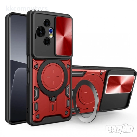 TCL 50 NxtPaper Удароустойчив CD Texture Sliding /Camshield Magnetic Holder Калъф и Протектор, снимка 2 - Калъфи, кейсове - 53537728