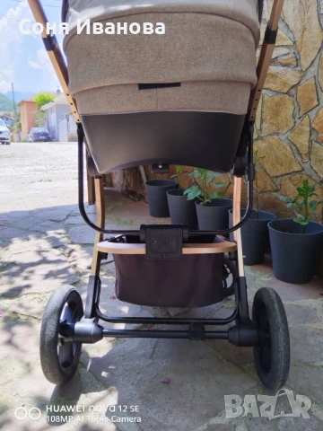 Детска количка KikkaBoo Irene,Beige 2 in 1 , снимка 5 - Детски колички - 50583615