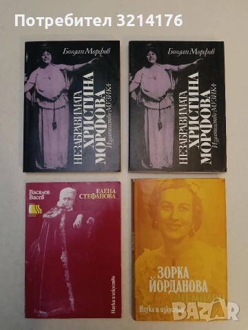 Незабравимата Христина Морфова - Богдан Морфов (1980,Отлично състояние)