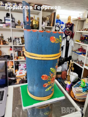 Дървена поставка за чадъри, снимка 6 - Антикварни и старинни предмети - 49711796