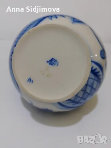 Руски порцелан ЛФЗ ваза, снимка 3 - Вази - 49682969