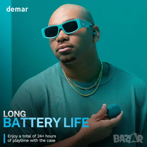 JLab Go Pop ANC Smart активни слушалки с шумопотискане, Bluetooth с микрофон, IP55, снимка 3 - Безжични слушалки - 49085856