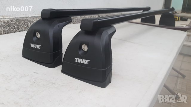 Thule Мерседес W205 С Класа-греди-релси-рейки-багажник-шпригли за автобокс-куфар