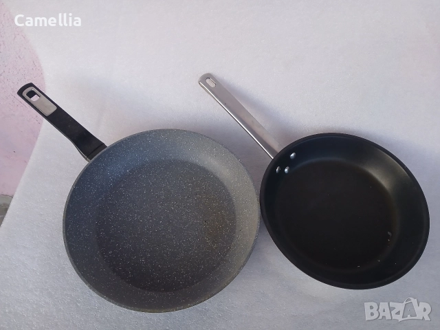 2 броя тигани, снимка 2 - Съдове за готвене - 52886371