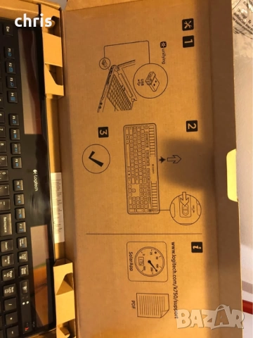 Logitech K750 wireless SOLAR keyboard, снимка 3 - Клавиатури и мишки - 52427646