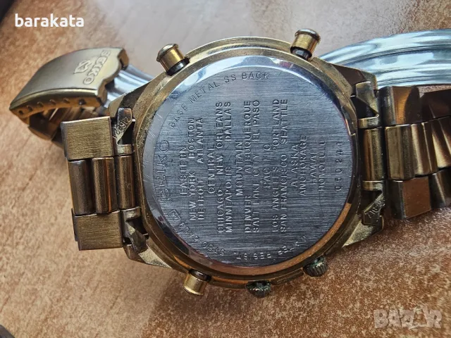 Seiko USA timr zone, снимка 7 - Мъжки - 48968982