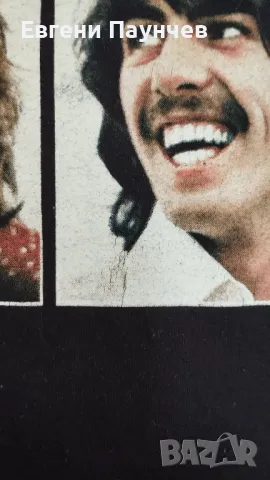 Мъжка тениска на The Beatles в размер XL черен цвят , снимка 2 - Тениски - 50387912