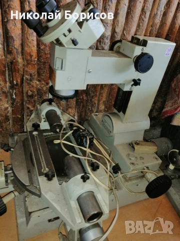 Микроскоп за измерване на радиуси Carl Zeiss Jena, снимка 3 - Други инструменти - 51822319