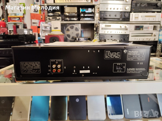 Касетен дек Technics RS-AZ7 Техническо състояние - перфектно. Има забелажки по външния вид., снимка 9 - Декове - 51730793