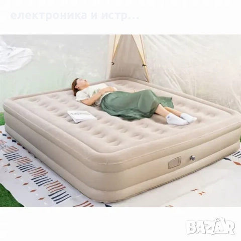 Надуваем матрак 200\150\40см. , снимка 4 - Матраци - 53348831