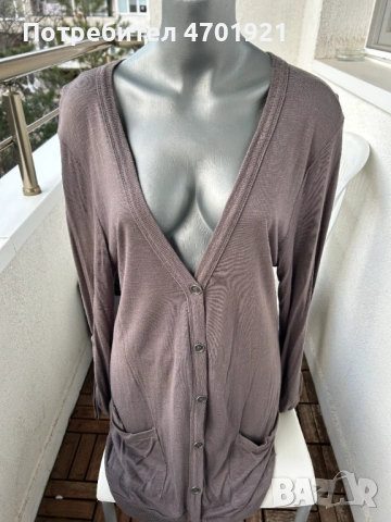 Дълга дамска жилетка, снимка 2 - Жилетки - 53215852