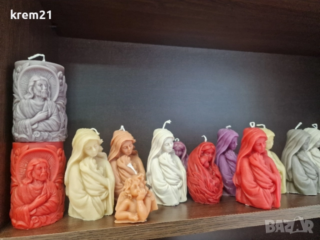 свещи натурален пчелен восък , снимка 1