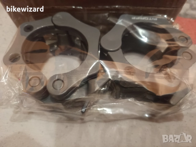 Fitgriff заключващи скоби за лост 50мм. цвят сиво НОВИ, снимка 2 - Фитнес уреди - 51726984