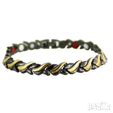 Магнитна гривна черна , снимка 1