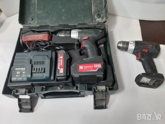 Винтоверт Metabo Black Edition SB 18 LT BL SE и SB 18 LI