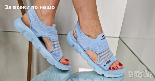Adidas Дамски Ежедневни Сандали Адидас - Налични Различни Цветове И Модели Код P696, снимка 4 - Сандали - 50580448