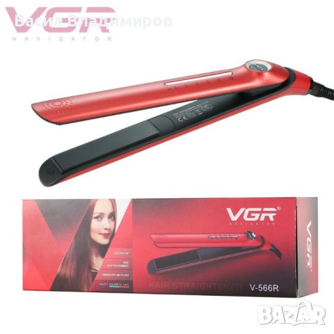 Професионална преса за коса VGR V-566, снимка 1 - Преси за коса - 43326117