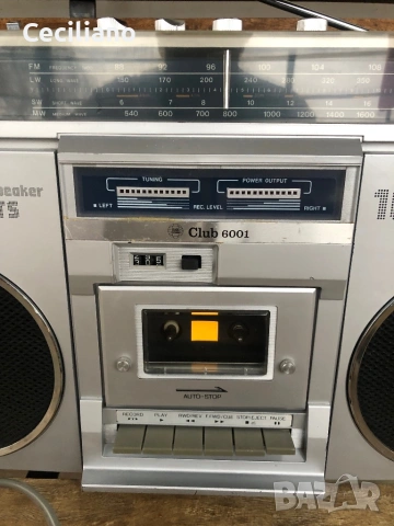 Радиокасетофон  Club 6001(Germany), снимка 3 - Радиокасетофони, транзистори - 53490242