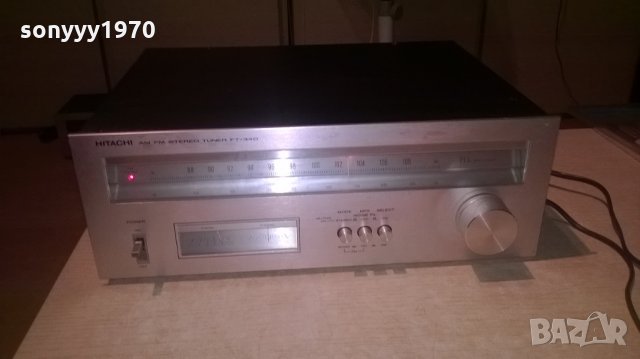 поръчан!!!hitachi ft-340 stereo tuner-made in japan-внос швеицария, снимка 5 - Ресийвъри, усилватели, смесителни пултове - 26260165