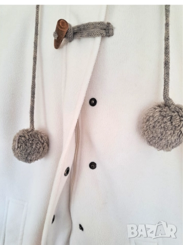 Бяло палто, снимка 3 - Палта, манта - 52336511