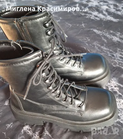 Зимни боти/кубинки, снимка 3 - Дамски боти - 48269579