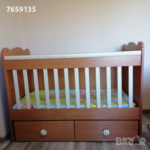 Детска дървена кошара