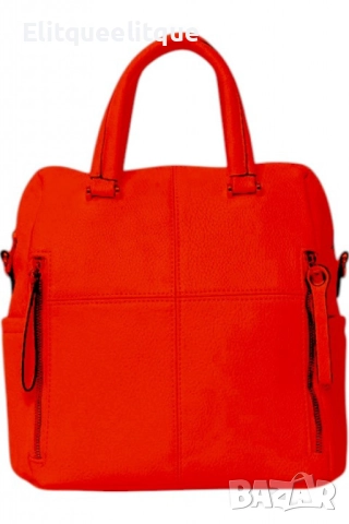 Дамска раница от еко материал с отделящи се презрамки, снимка 9 - Раници - 52346736