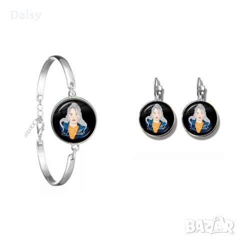Комплекти Billie Eilish / Били Айлиш, снимка 10 - Бижутерийни комплекти - 26773162