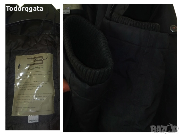 Мъжко Парка Яке Jack & Jones Meyland TECH Parka Jacket Размер М Отлично Състояние, снимка 7 - Якета - 52839491