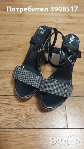 дамски сандали на платформа