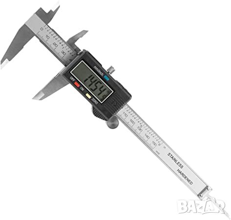 Електронен метален дигитален шублер с LCD дисплей, снимка 3 - Шублери - 33409422