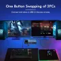 KVM Switch Hub за мишка, клавиатура, скенер, принтер, снимка 6