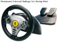 Геймърско кормило с педали и скорости Thrustmaster Universal Wheel 5-in-1 за PC; PS3; PS2; Wii, снимка 2