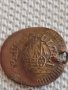 Стар КОРАБЕН ЖЕТОН над стогодишен рядък бронз мед за КОЛЕКЦИОНЕРИ 42506, снимка 1
