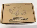 Велосипедни светлини Realky, LED предни и задни водоустойчиви велосипедни светлини, 400 лумена, , снимка 5
