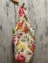 Лятна торба или плажна чанта флорални мотиви цветна , снимка 1 - Чанти - 32227619