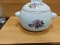 стар български порцелан супник, снимка 1