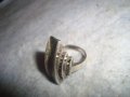 СТАР СРЕБЪРЕН АРТ ПРЪСТЕН СРЕБРО 925 с МАРКАЗИТИ 27560, снимка 13